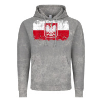 Cloud Rock poland polska flag vintage  men women kids  poland t shirt Vintage Hoodie - StudioElite