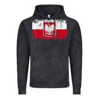 Vintage Black poland polska flag vintage  men women kids  poland t shirt Vintage Hoodie - StudioElite