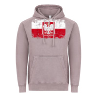 Vintage Zinc poland polska flag vintage  men women kids  poland t shirt Vintage Hoodie - StudioElite