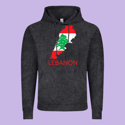 Lebanon Flag Cedar Tree Beirut Lebanese Arabic Arab Islam Vintage Hoodie Designed By Studioelite