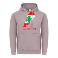 Vintage Zinc Lebanon Flag Cedar Tree Beirut Lebanese Arabic Arab Islam Vintage Hoodie - StudioElite