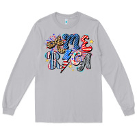 Moon Dust America Long Sleeve Tee - CowhideDigitalArt