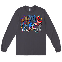 Smoke America Long Sleeve Tee - CowhideDigitalArt