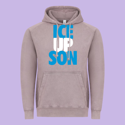 Ice Up Son Vintage Hoodie Designed By Studioelite