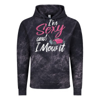 Cloud Black i'm sexy and i mow it funny mow pun tank top Vintage Hoodie - StudioElite
