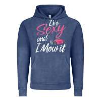 I'm Sexy And I Mow It Funny Mow Pun Tank Top Vintage Hoodie | Teevron