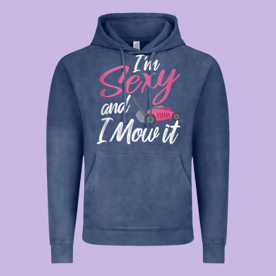 I'm Sexy And I Mow It Funny Mow Pun Tank Top Vintage Hoodie Designed By Studioelite