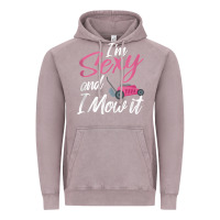 Vintage Zinc i'm sexy and i mow it funny mow pun tank top Vintage Hoodie - StudioElite