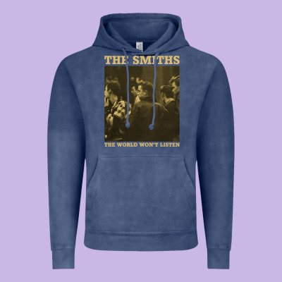 The Smiths The World Won't Listen Gift Men Women Vintage Hoodie Designed By Studioelite