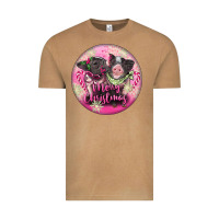 Vintage Camel Pink Merry Christmas Pig Vintage Tee - FaDigitalArtStudio