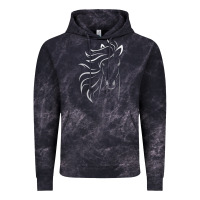 Cloud Black horse lover gifts Vintage Hoodie - StudioElite
