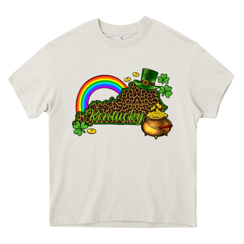 Kentucky Map St.patricks Heavy Core Tee by CowGirlArtShop | Teevron