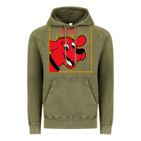 Vintage Olive clifford the big red dog Vintage Hoodie - StudioElite