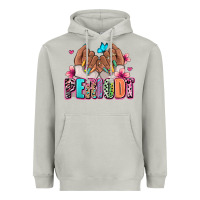 Moon Dust Periodt afro woman nail art Heavyweight Hoodie - RanaPortraitStore