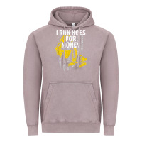 Vintage Zinc heavy equipment operator i run hoes for money usa flag t shirt Vintage Hoodie - StudioElite