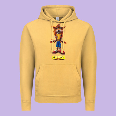 Crash Bandicoot  Yo Yo Vintage Hoodie Designed By Studioelite