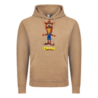 Vintage Coffee Crash Bandicoot  Yo Yo Vintage Hoodie - StudioElite