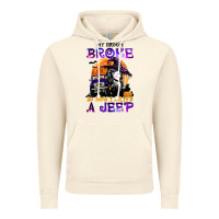 Vintage Artic my broom broke so now i drive a j.e.e.p witch halloween t shirt Vintage Hoodie - StudioElite