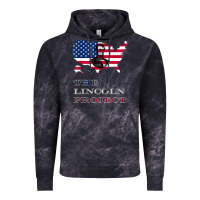 Cloud Black the lincoln project save usa abraham lincoln american flag t shirt Vintage Hoodie - StudioElite