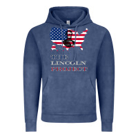 Vintage Denim the lincoln project save usa abraham lincoln american flag t shirt Vintage Hoodie - StudioElite