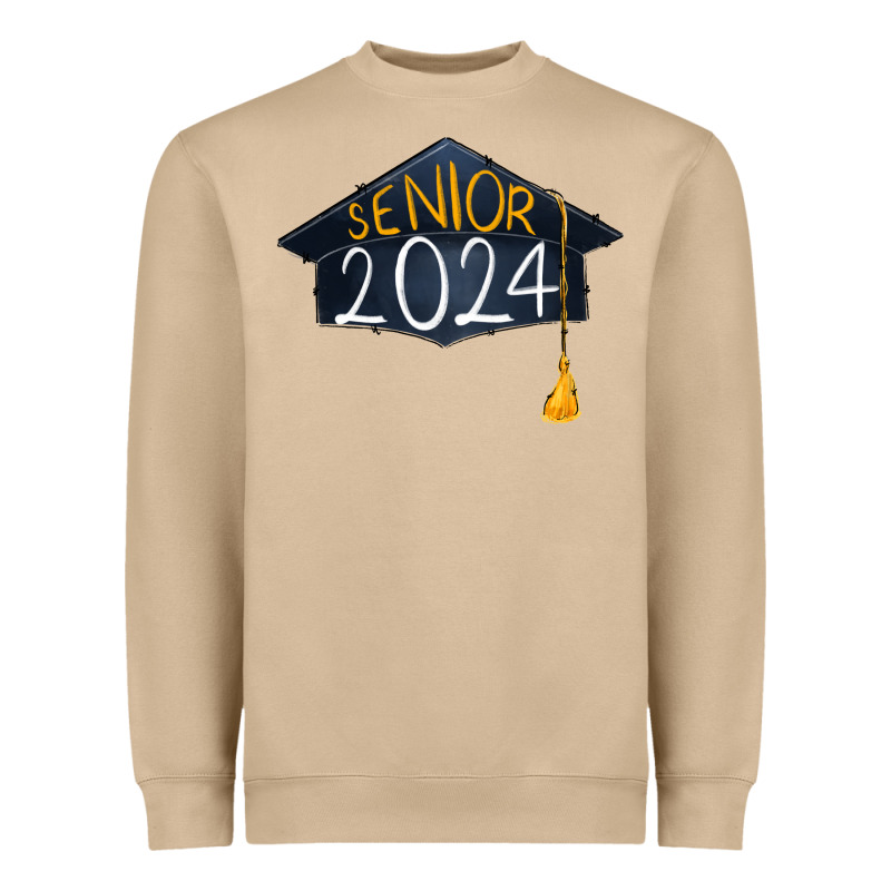 Senior 2024 Graduation Heavyweight Sweatshirt by RanaPortraitStore | Teevron