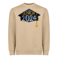 Mushroom senior 2024 graduation Heavyweight Sweatshirt - RanaPortraitStore
