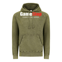 Vintage Olive GameStop Vintage Hoodie - StudioElite