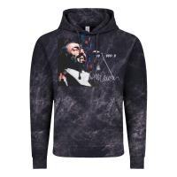 Cloud Black Original Portrait of Luciano Pavarotti Vintage Hoodie - StudioElite