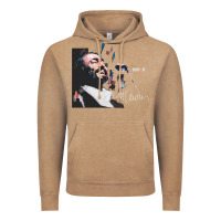 Vintage Coffee Original Portrait of Luciano Pavarotti Vintage Hoodie - StudioElite