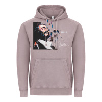 Vintage Zinc Original Portrait of Luciano Pavarotti Vintage Hoodie - StudioElite