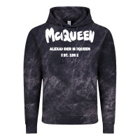 Cloud Black Alexander Mcqueen Classic Vintage Hoodie - StudioElite