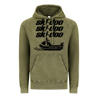 Vintage Olive vintage ski doo Vintage Hoodie - StudioElite