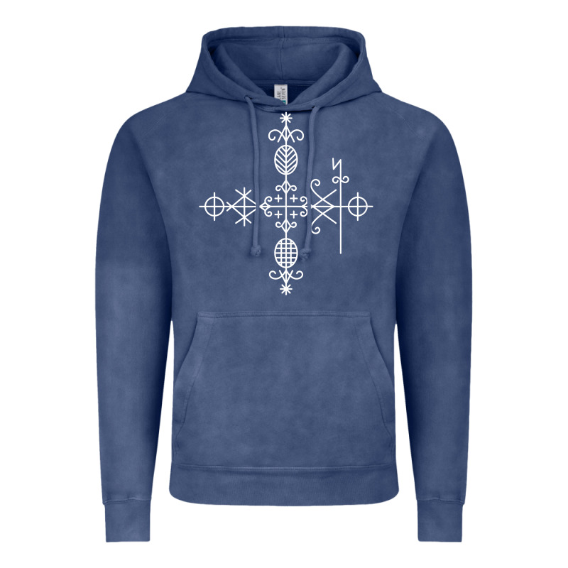Haitian Veve  Voodoo Symbol T Shirt Vintage Hoodie by PixelFlow | Teevron