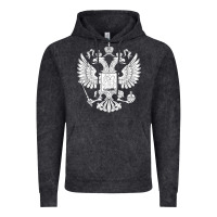 Vintage Black russian double headed eagle for a russia fan gift t shirt Vintage Hoodie - PixelFlow