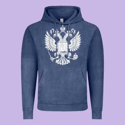 Russian Double Headed Eagle For A Russia Fan Gift T Shirt Vintage Hoodie Designed By Pixelflow