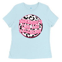 Baby Blue somebody's fine ass valentine Ladies Tee - FaDigitalArtStudio