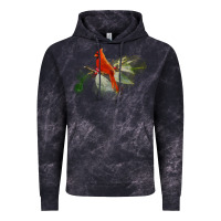 Wild Red Cardinal Bird Long Sleeve Vintage Hoodie | Teevron