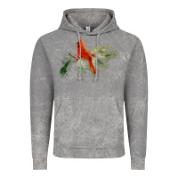 Cloud Rock wild red cardinal bird long sleeve Vintage Hoodie - PixelFlow