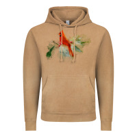 Vintage Camel wild red cardinal bird long sleeve Vintage Hoodie - PixelFlow