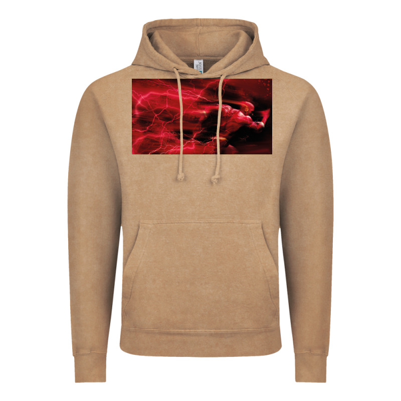 The Flash Vintage Hoodie by PixelFlow | Teevron