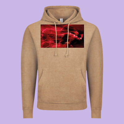The Flash Vintage Hoodie Designed By Pixelflow