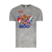 Cloud Rock Red White And Moo Cow Vintage Tee - RanaPortraitStore