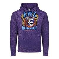 Cloud Purple Kppx Rebel Radio Vintage Hoodie - PixelFlow
