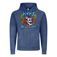 Vintage Denim Kppx Rebel Radio Vintage Hoodie - PixelFlow