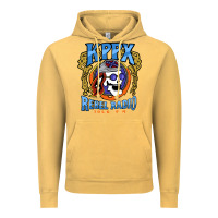 Vintage Mustard Kppx Rebel Radio Vintage Hoodie - PixelFlow