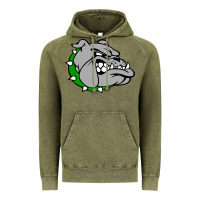 Vintage Olive ashville high school, ashville bulldogs Vintage Hoodie - PixelFlow