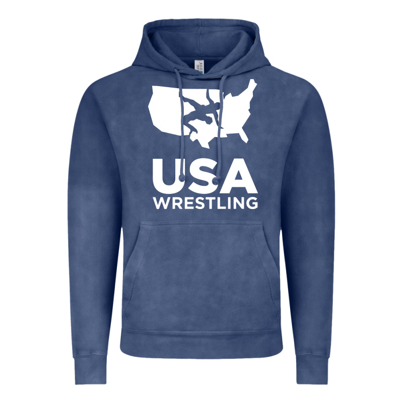 Usa Power United States Vintage Hoodie by PixelFlow | Teevron