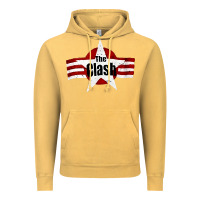 Vintage Mustard Old Rock 1976 Clash Vintage Hoodie - PixelFlow