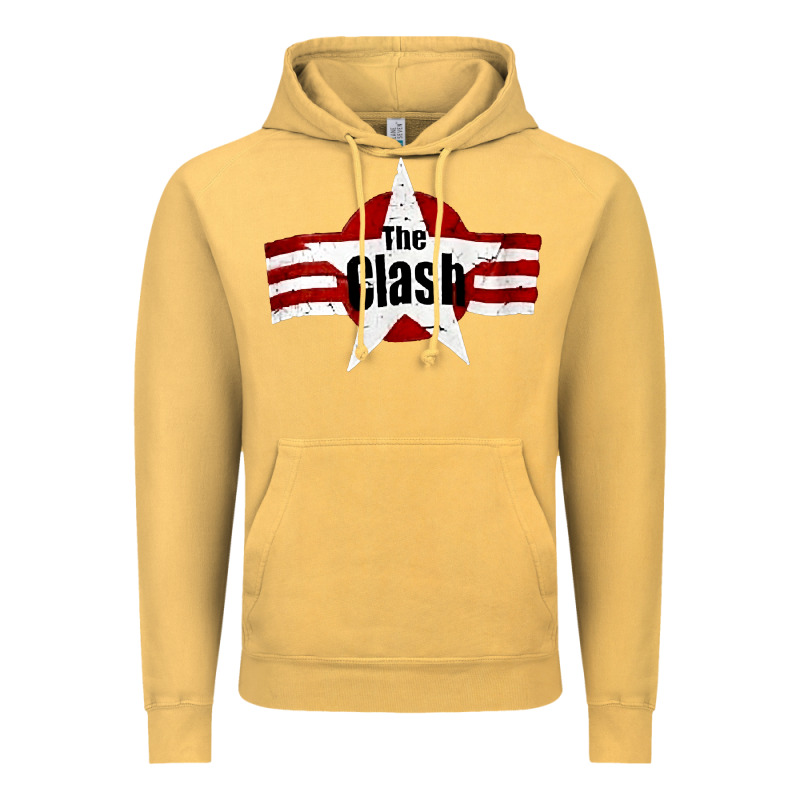 Old Rock 1976 Clash Vintage Hoodie by PixelFlow | Teevron