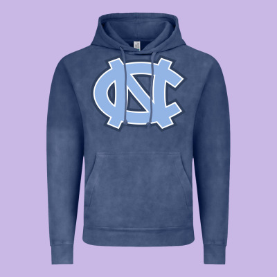 Unc Tar Heels Vintage Hoodie Designed By Pixelflow